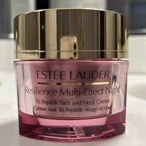 Estee Lauder Gold and Pink Skincare Moisturizer